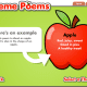 Shape Theme Poem interactive.