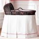 The perfect bassinet from PotteryBarn Kids.  Sturdy, hidden storage, chic, vintage look, modern style.  www.potterybarnkids.com