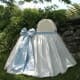 angel baby blue bassinet. the charlie collection.