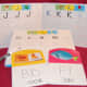 Lakeshore Learning Uppercase and Lowercase writing books; wipe-off alphabet cards from Ross