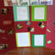 Gum Science Fair Experiment board