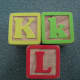 Letter/number blocks are perfect for learning and playing at the same time! 