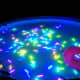 glow sticks in a swimming pool!