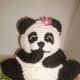My version of a panda bear cake