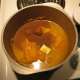 When everything is in the pot, stir well and slowly heat the soup on low until all the flavors are blended. Taste and adjust the spices.