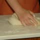 Lightly knead dough.