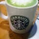 The color of the matcha makes this drink almost as cool-looking as the vanilla rooibos tea latte.