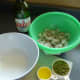 Just a few simple ingredients go into this shrimp recipe: shrimp, olive oil, Pernod and pesto sauce. If you don't have Pernod on hand, try substituting ouzo or even sambuca.