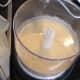 Process the egg/sugar mixture with 250 g butter in chunks until thick and creamy.