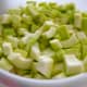 Cut zucchini into chunks. Measure out 8 to 9 cups. 