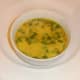 Bowl of curried pollack fish soup
