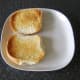 Toasted bread roll for steak