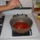 Add the pepper and salt.