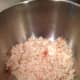 I use panko bread crumbs for convenience but if I have time I will make my own buttered crumbs.