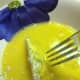 Use a fork to dip the flour-coated slices in the eggs. Again, make sure they are completely soaked before dipping in panko.