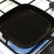 Bringing griddle pan up to a high heat