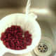 Washing canned red kidney beans