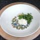 Preparing garlic mayo