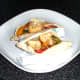 Vegetable filled pitta breads
