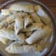 Homemade nut rolls on a plate.