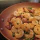 The pasta dish ready to eat