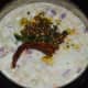 Raita with the tempering