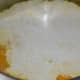 Step three: Add coconut milk.