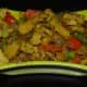 Step six: Transfer the stir-fry into a serving bowl. Serve hot as a side dish with a rice main course or pancakes.