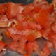 Step six: Make a puree of chopped tomatoes.