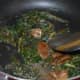Step six: Mix the contents well. Turn off the fire.
