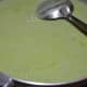 Step nine: Mix once. Turn off the fire. Green peas soup is ready to serve.