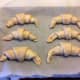 Crescent rolls ready to rise