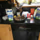 The ingredients upon the counter.