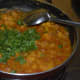 Step seven: Throw in finely chopped coriander leaves and mix.