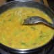 8. Add 2 cups of water. Add remaining salt and sugar. Stir-cook the mix till it starts boiling. Simmer for 3-4 minutes. Turn off the heat.