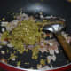 Step four: Add green chili-garlic-ginger paste. Saute for 1 minute. You will get a nice aroma from these spices.