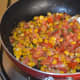 This is the stuffing for the corn sandwich