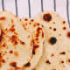 Naan bread is best served while it still warms. 