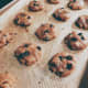 Drop the cookies onto a pan.