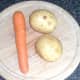 Carrot and potatoes