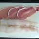 Back bacon rashers and whiting fillets