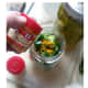 3. Place spices in each jar.