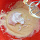 Combine the sour cream and vanilla extract to the mixture. 
