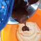 Add the melted chocolate to the batter.