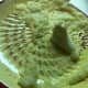 Grate the garlic, mix in a small bowl with mayo and mustard.