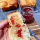 Slice the loaf and enjoy with your favorite jam, butter, or clotted cream. 