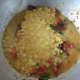 Add the cooked and mashed dal. 
