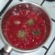 preparing simple homemade tomato sauce