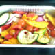 Vegetables ready for roasting