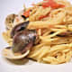 Clams and pasta